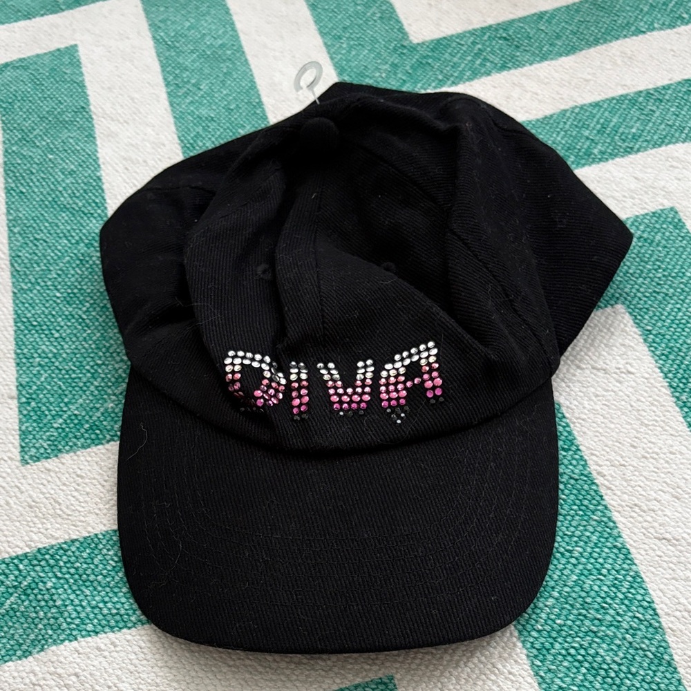 Christine Alexander Cap with “DIVA” Rhinestones